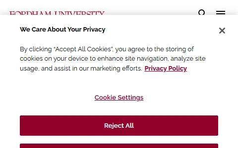 Fordham University status preview image