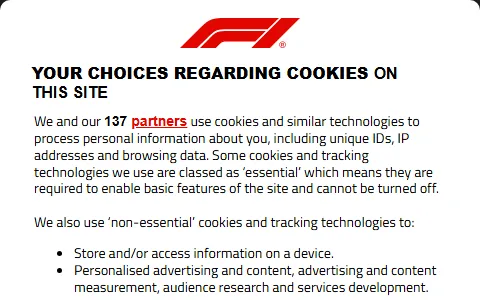 Formula 1 status preview image