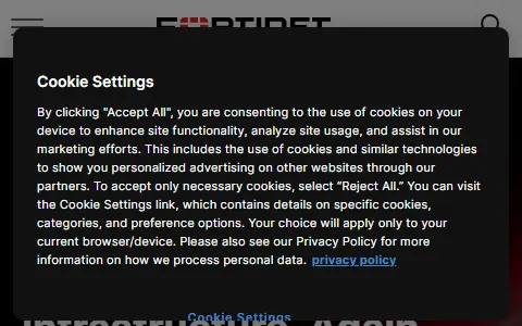 Fortinet status preview image