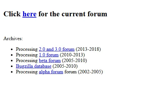 Processing Forum status preview image