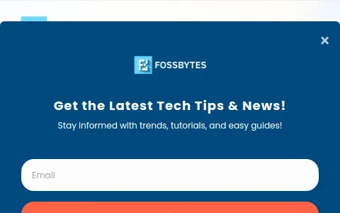 Fossbytes status preview image