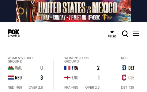 FOX Sports status preview image