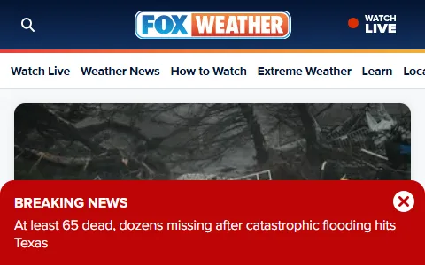 FOX Weather status preview image