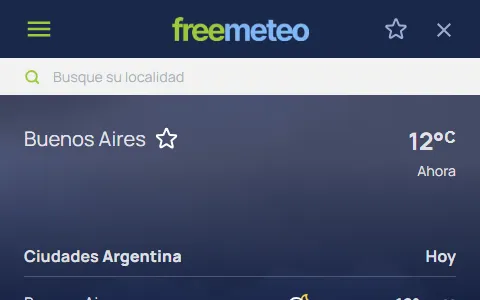 Free Meteo Argentina status preview image
