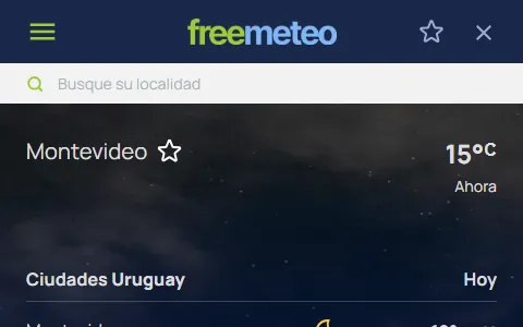 FreeMeteo Uruguay status preview image