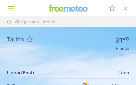 Freemeteo Estonia status preview image