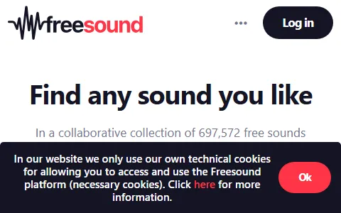 Freesound status preview image