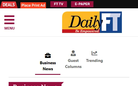 Financial Times Sri Lanka status preview image