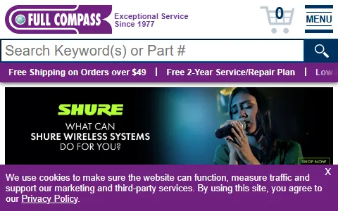 Fullcompass status preview image