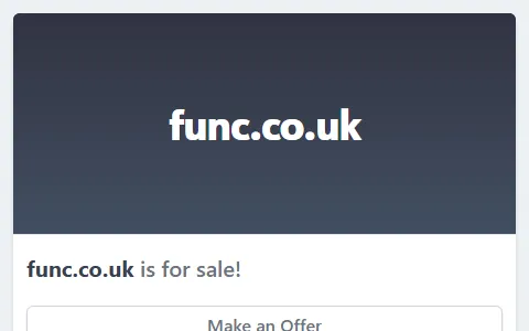 Func.co.uk status preview image