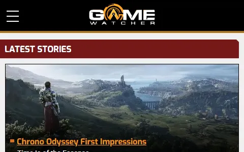 GameWatcher status preview image