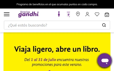 Gandhi.com.mx status preview image