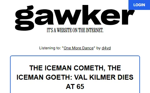 Gawker status preview image