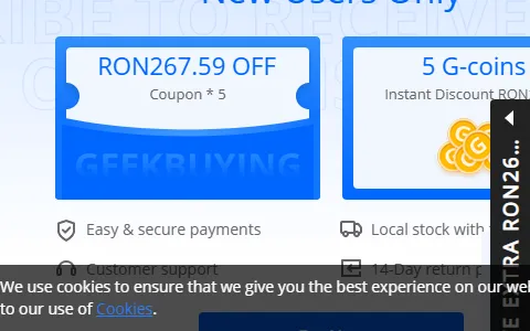 Geekbuying status preview image