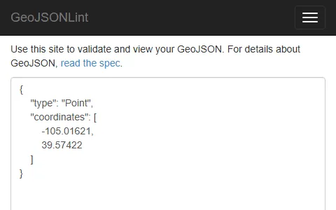 GeoJSONLint status preview image