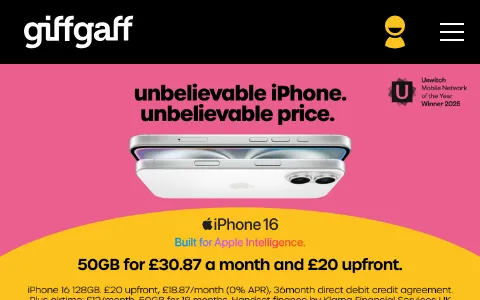 giffgaff status preview image