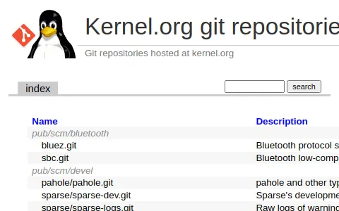 Linux Kernel Git status preview image