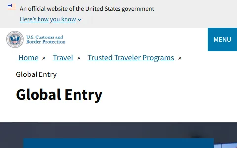 Globalentry.gov status preview image