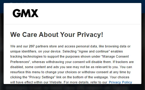 Gmx.com status preview image