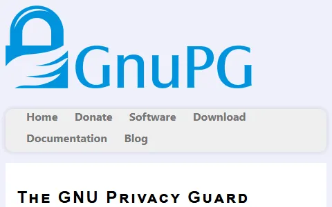 The GNU Privacy Guard status preview image