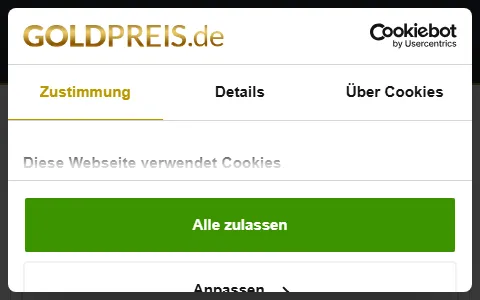 Goldpreis status preview image