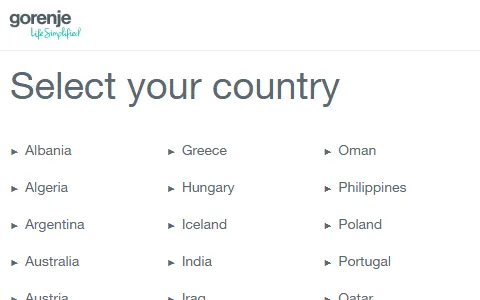 Gorenje status preview image