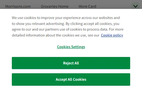 Morrisons Recipes status preview image