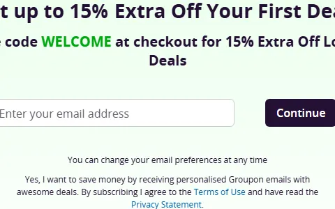 Groupon status preview image