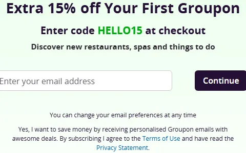 Groupon status preview image