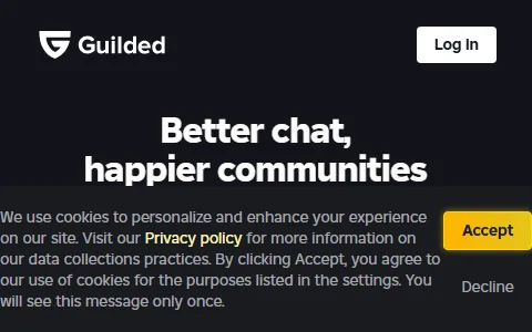 Guilded status preview image