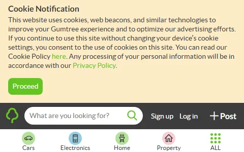 Gumtree South Africa status preview image