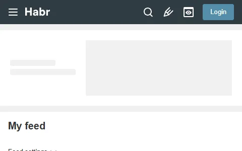 Habr status preview image