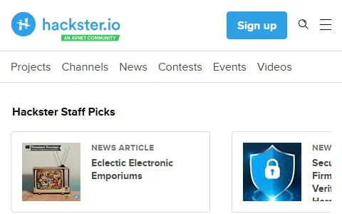 Hackster status preview image
