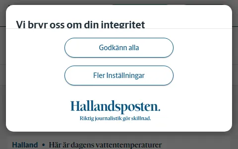 Hallandsposten.se status preview image