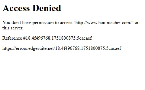Hammacher.com status preview image