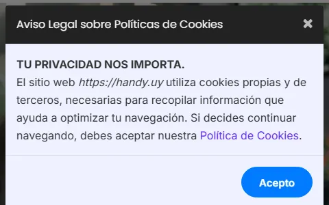 Handy Uruguay status preview image