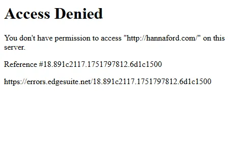 Hannaford.com status preview image