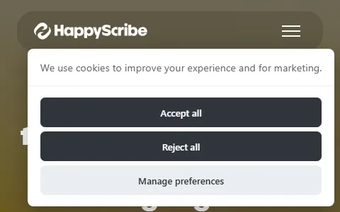 Happyscribe status preview image