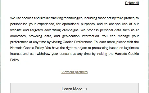 Harrods status preview image
