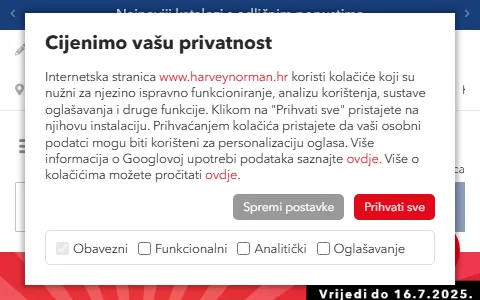 Harvey Norman Croatia status preview image