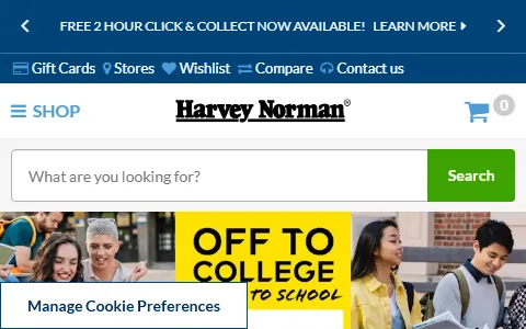 Harvey Norman Ireland status preview image
