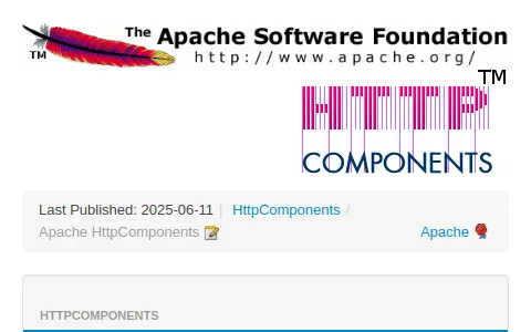 Apache HttpComponents status preview image