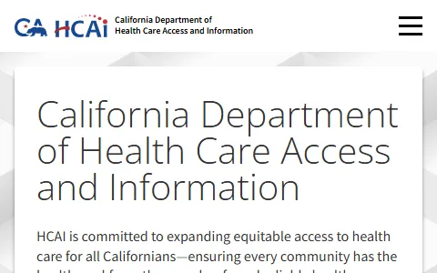 HCAI California status preview image