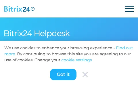 Bitrix24 Helpdesk status preview image