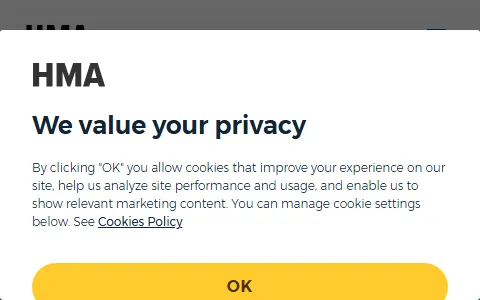 Hide My Ass status preview image