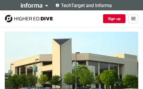 Higher Ed Dive status preview image