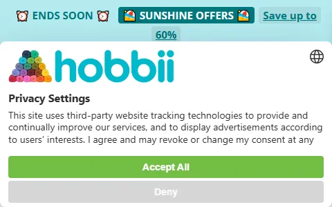 Hobbii status preview image