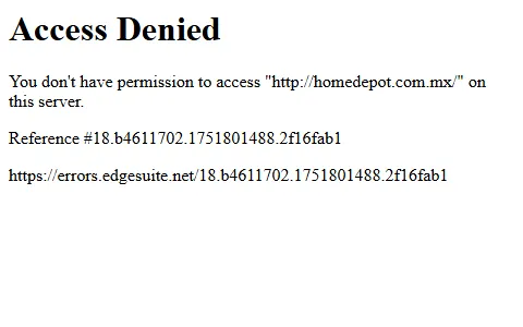 Homedepot.com.mx status preview image