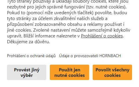 HORNBACH Praha - Černý Most status preview image