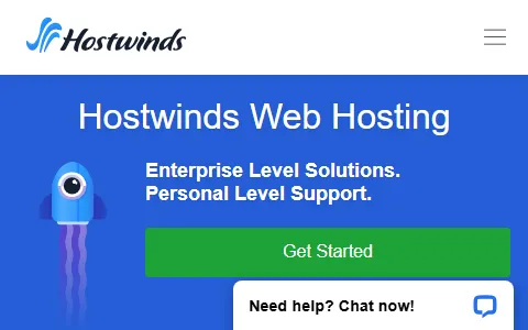 Hostwinds status preview image
